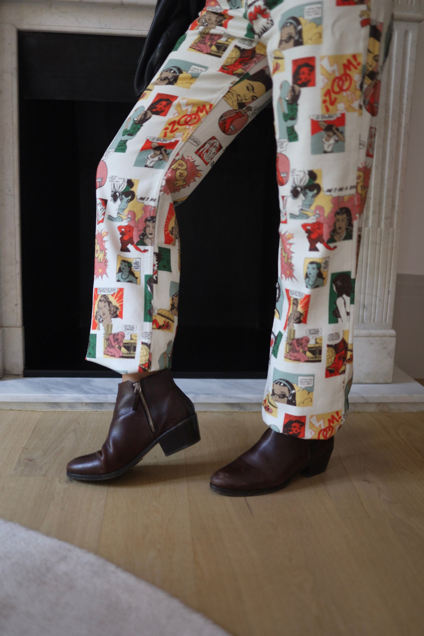 Botines de cuero marrón Thursday Boots NYC – Talla 8 (US)