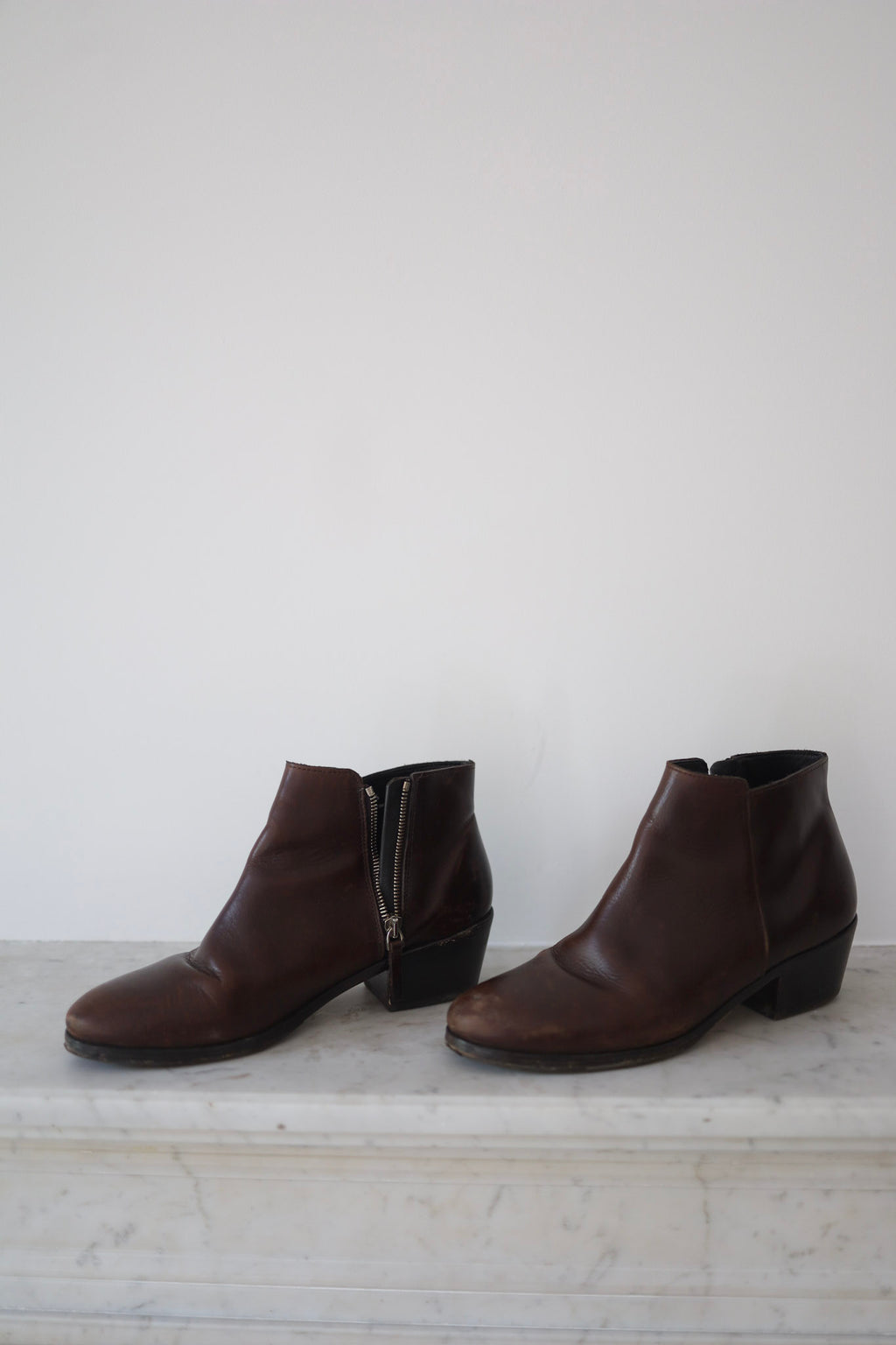 Botines de cuero marrón Thursday Boots NYC – Talla 8 (US)