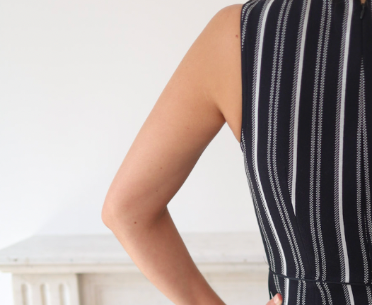 Vestido Opening Ceremony de rayas – Talla S