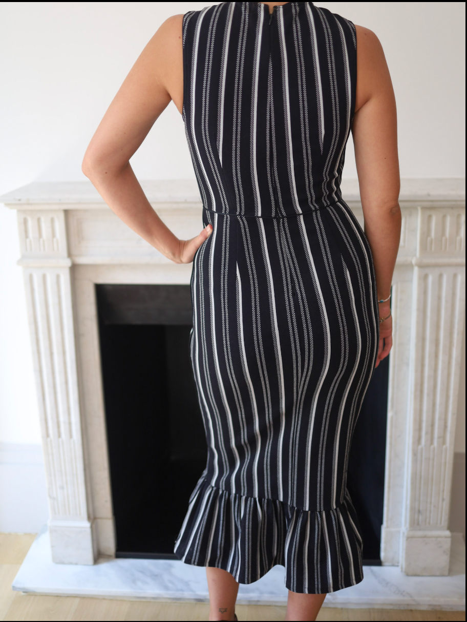 Vestido Opening Ceremony de rayas – Talla S