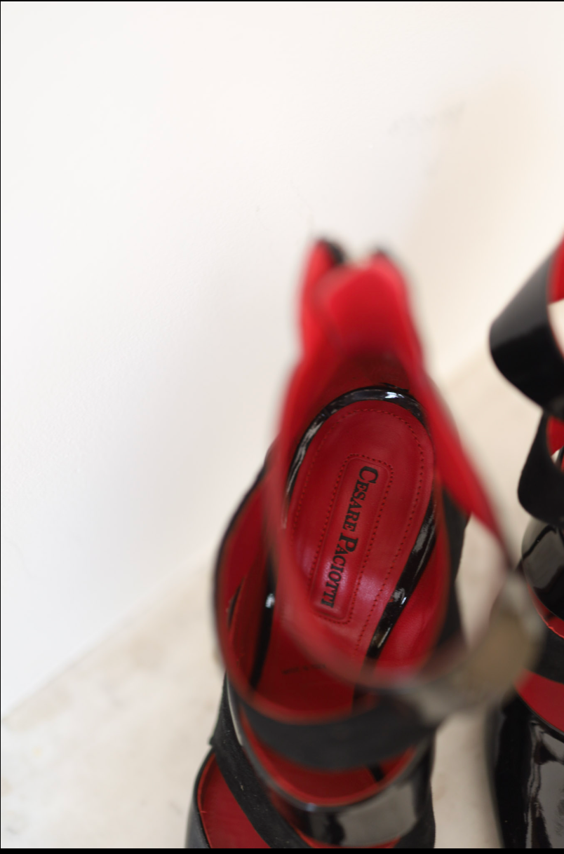 Botines negros Cesare Paciotti – Talla 37