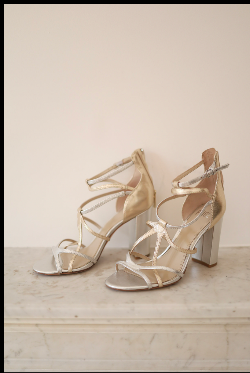 Sandalias metalizadas Paige – Talla 38 (EU)