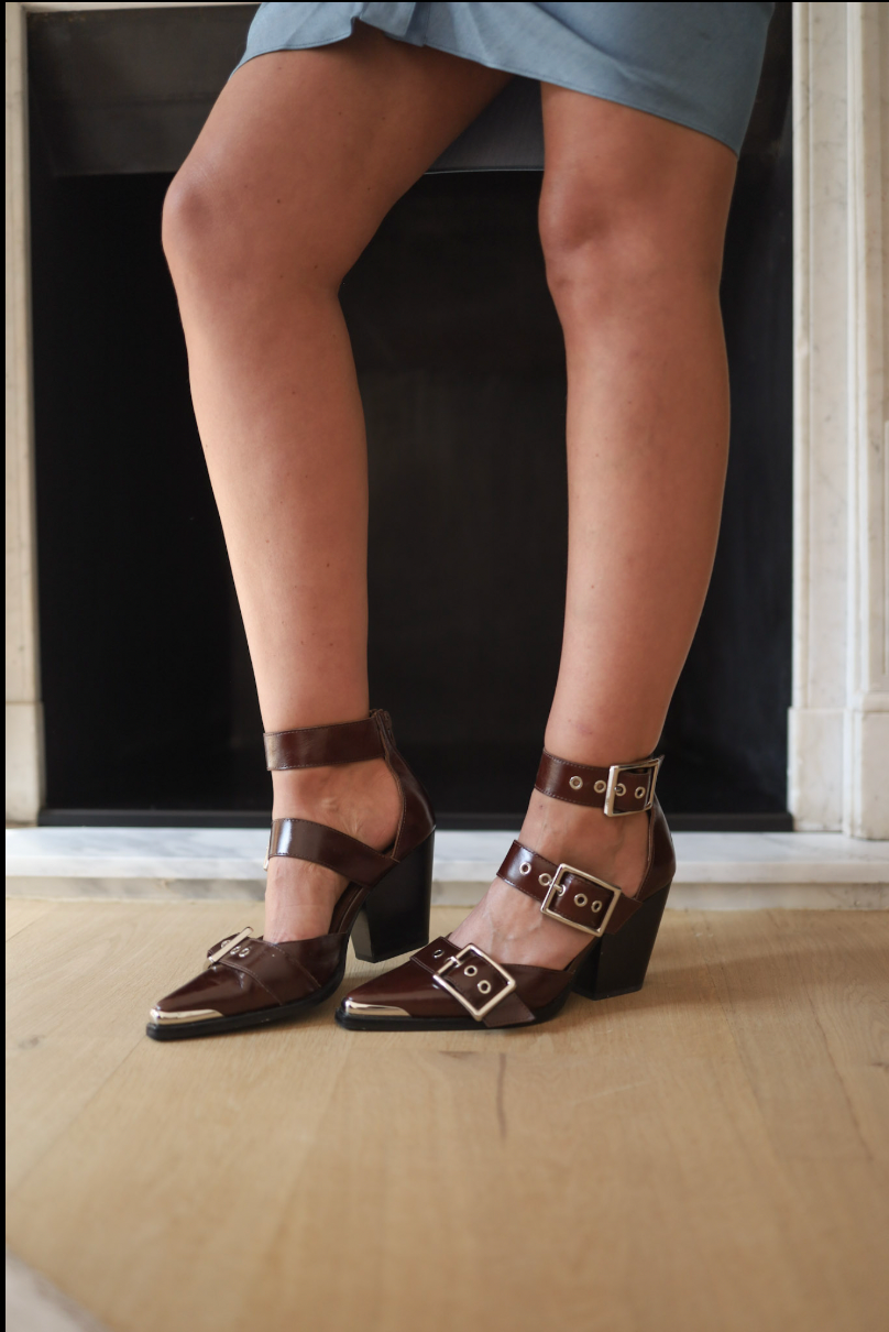 Zapatos marrones Jeffrey Campbell x Free People – Talla 38