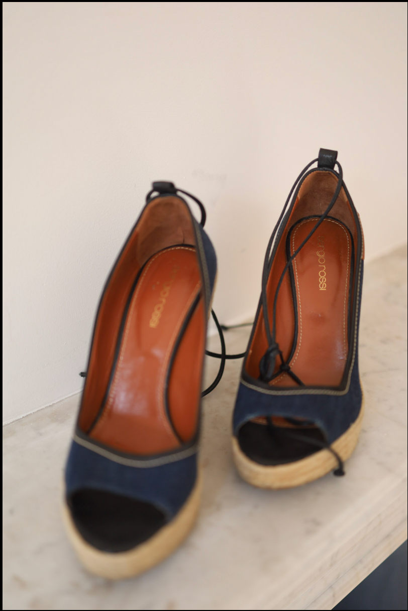 Alpargatas Sergio Rossi – Talla 36