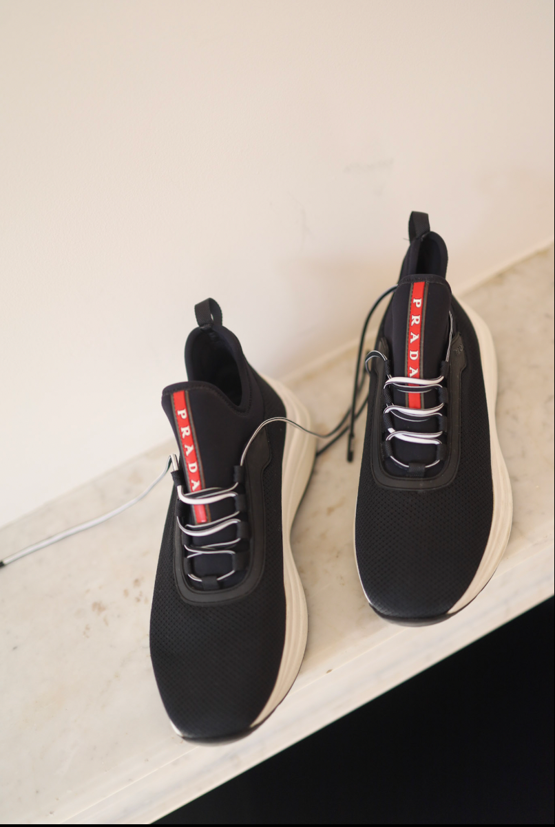 Tenis Prada Cloudbust Thunder negros – Talla 37