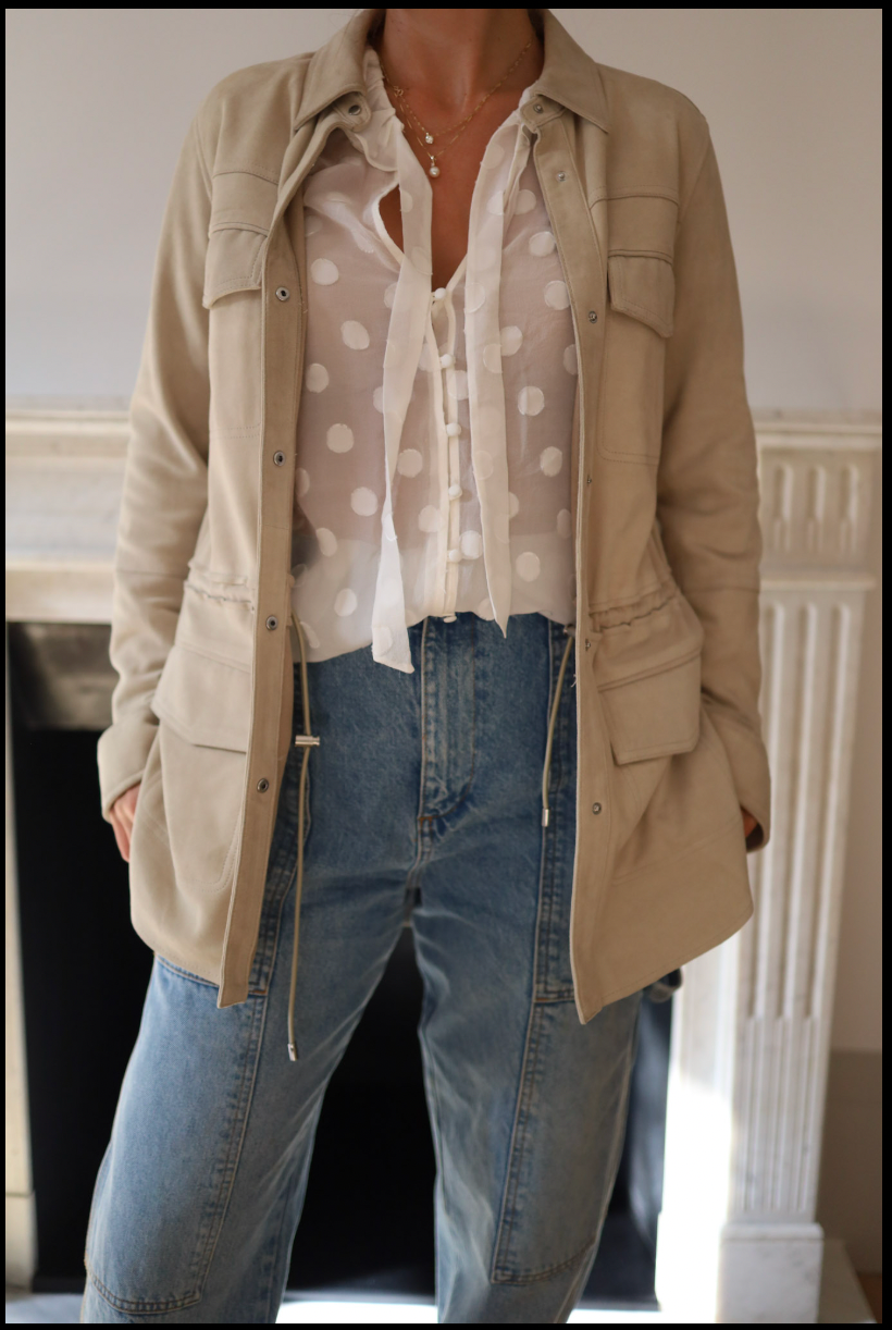 Saco de gamuza Vince – Talla XS