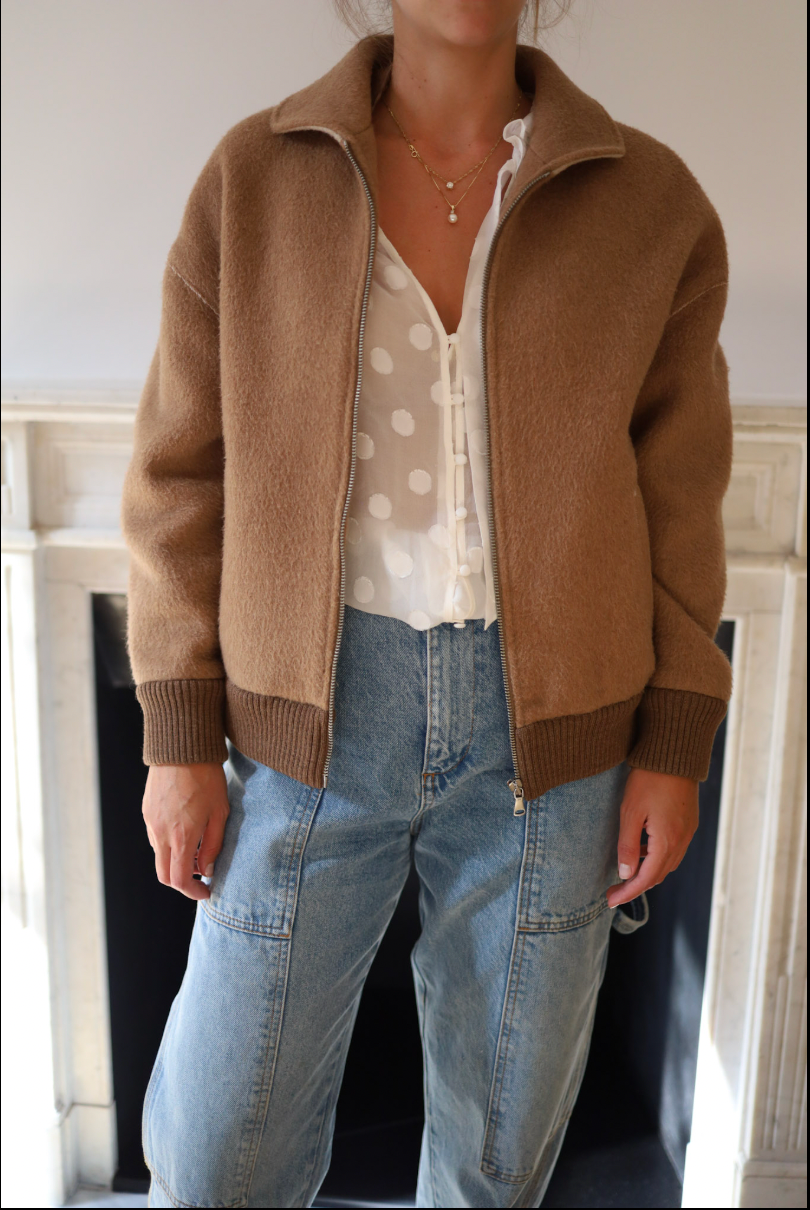 Chamarra de lana Adriano Goldschmied – Talla XS