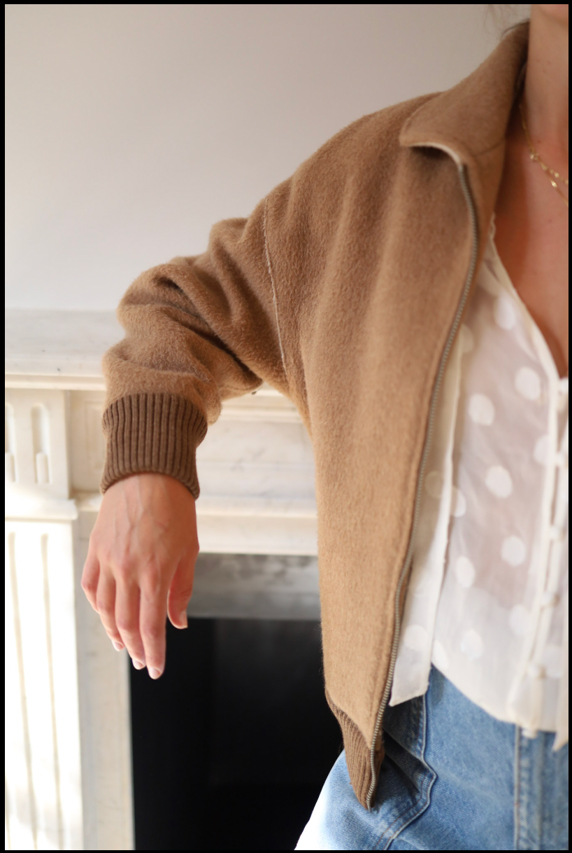 Chamarra de lana Adriano Goldschmied – Talla XS